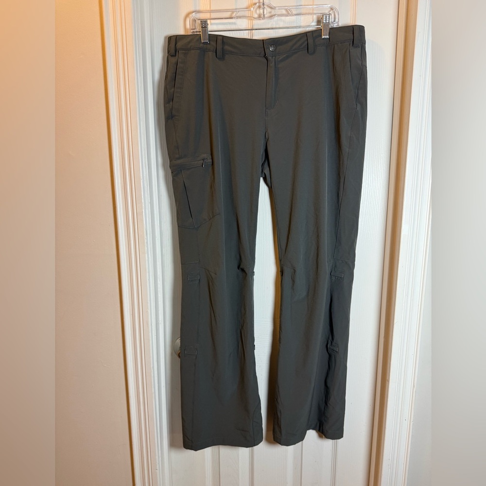 Gorpcore REI Trail JoggersSahara Roll-Up 
Lds Gray Stretch Lightweight QuickDry